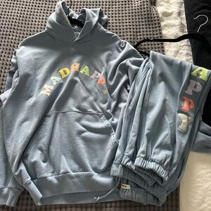 Madhappy pastels sweat set